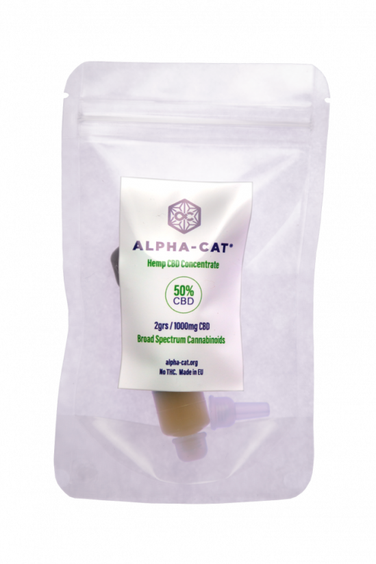 Alpha-CAT 50% CBD-Konzentrat Paste 1000 mg CBD, (2 g)