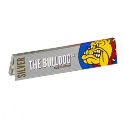 The Bulldog Originalt sølv king-size tyndt rullepapir