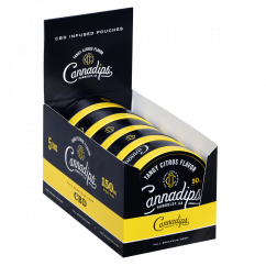 Cannadips Tangy Citrus 150 мг CBD - 5 упаковок
