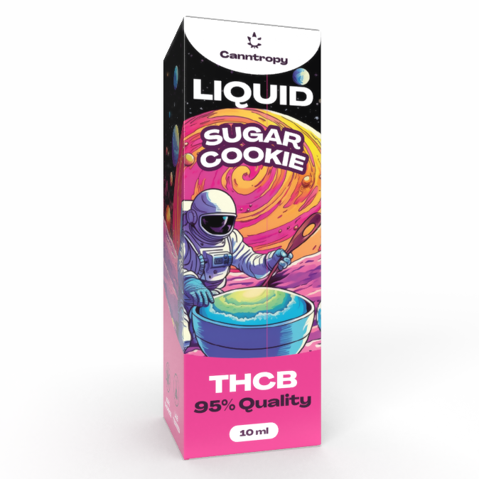 Cannatropy THCB Liquid Sugar Cookie, THCB 95% ποιότητας, 10ml