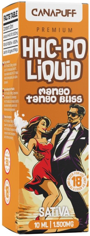 Canapuff HHCPO Sıvı Mango Tango Mutluluğu, 1500 mg