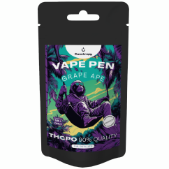 Canntropy THCPO Engangs Vape Pen Grape Ape, THCPO 90% kvalitet, 1ml