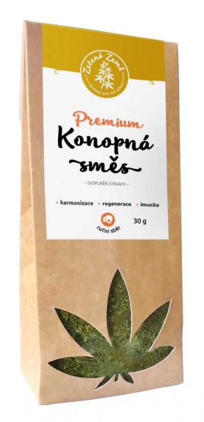 Zelena Zeme Tè alla canapa Premium 30 g