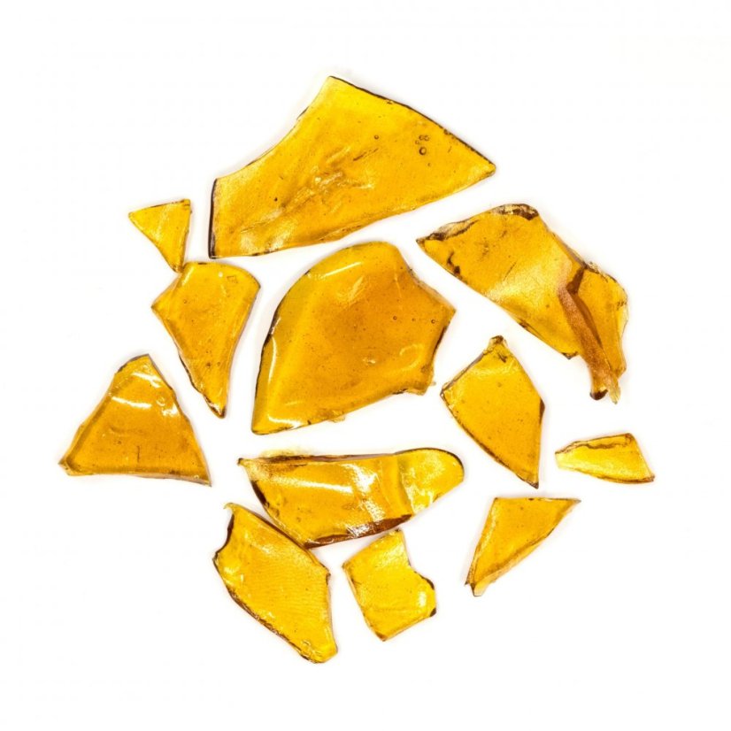 Happease - ekstrakts Lemon Tree Shatter 58% CBD, 1g
