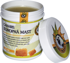 Canabis Product Konopná mast se včelím voskem 25 ml