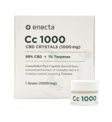 Enecta CBD konopné krystaly (99%), 1000 mg