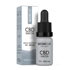 Nature Cure Water Soluble CBD 5%, 10 ml, 500 mg