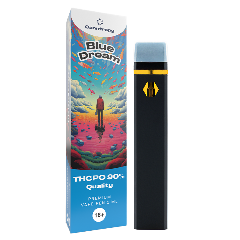 Canntropy THCPO Disposable Vape Pen Blue Dream, THCPO 90% quality, 1ml