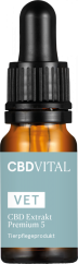 CBD Vital VET CBD 5 Ekstrakti Premium lemmikloomadele, 5%, 500 mg, 10 ml