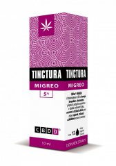 CBDex Tinctura Migreo 5% 10 ml