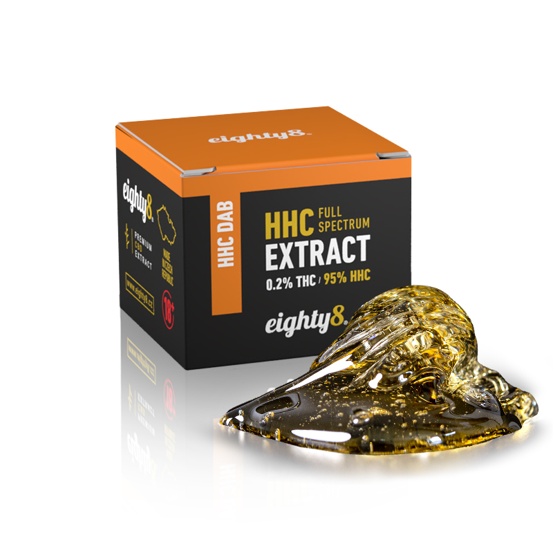 Eighty8 - HHC ekstraktas DAB, 95% HHC, 1g