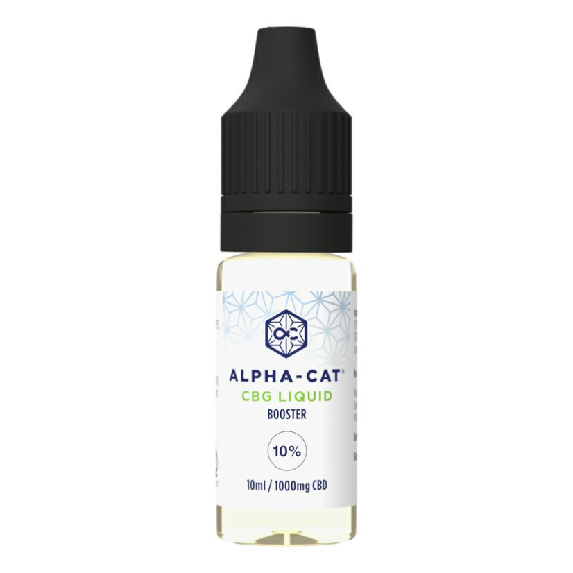 Alpha-CAT Nestemäinen CBG Tehoste 10%, 1000mg, 10 ml