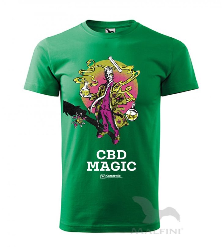 T-shirt Eroj ta 'Cannapedia - CBD Magic