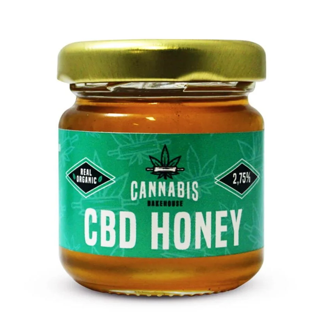 Cannabis Bakehouse CBD hunang, 2,75% CBD, 240 ml