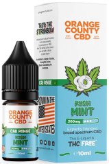 Orange County CBD E-Liquid Kush Mint, CBD 300 мг, 10 мл