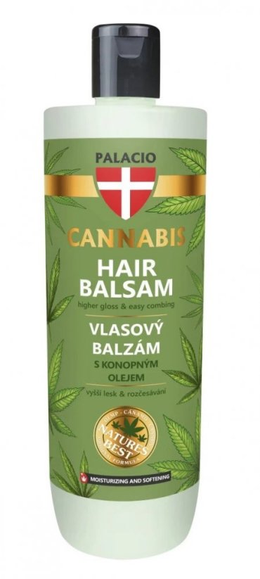 Palacio - Cannabis Haarbalsam mit Hanföl, (500 ml)