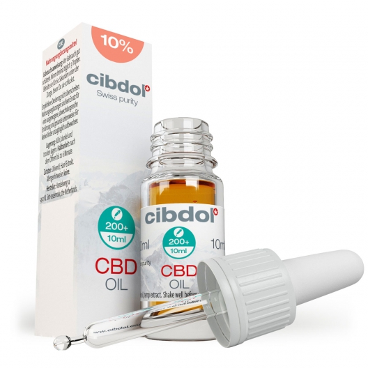 Cibdol CBD olía 10%, 1000 mg, 10 ml