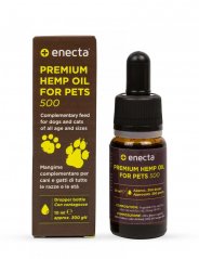 Enecta CBD olje za hišne ljubljenčke 5%, 500 mg, 10 ml