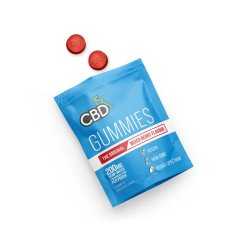 CBDfx Oryginalna mieszanka jagód CBD Vegan Gummies, 200 mg, 8 szt.