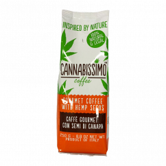 Cannabissimo - káva s konopnými semínky, 250 g