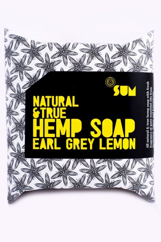 SUM konopné mydlo earl grey lemon Natural & True 80 g