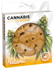 Cannabis natuurlijke ruimte koekjesdoos