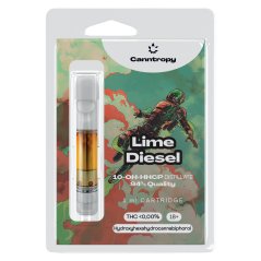 Canntropy 10-OH-HHCP Cartridge Lime Diesel, 10-OH-HHCP 94% quality,  1ml