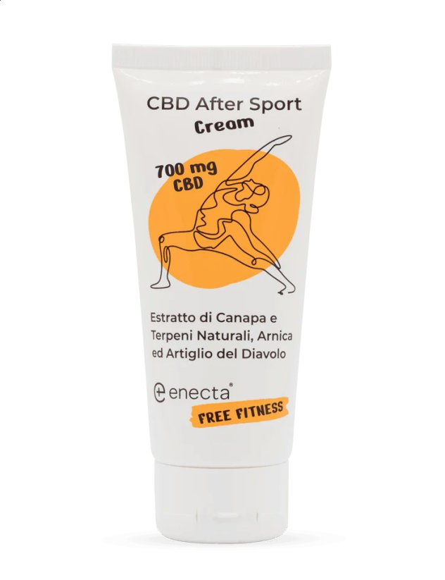Enecta CBD After Sport Cream, 700 mg CBD, 100 ml