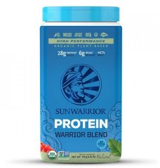 Sunwarrior Proteinblanding BIO 750 g naturlig (ærter, hampprotein og goji)