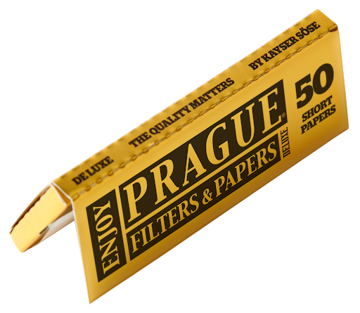 Prague Filters and Papers - Rövid Cigaretta Papírok, 50 pcs