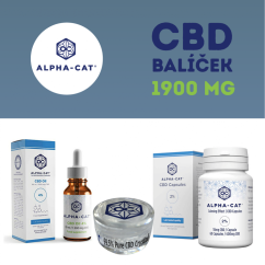 Alpha-CAT CBD-pakket - 1900 mg
