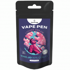 Canntropy THCJD Vape Pen Lychee Dream, THCJD 90% kvalita, 1 ml
