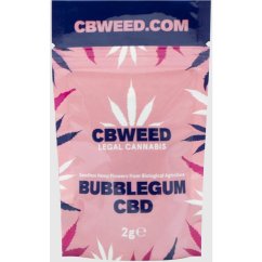 Cbweed CBD Kenevir Çiçek Balonlu Sakız - 2 ila 5 gram