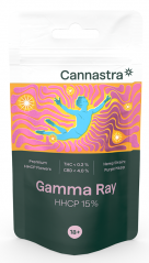 Cannastra HHCP Blomma Gamma Ray (Purple Haze) - HHCP 15 %, 1 g - 100 g