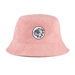 Bulldog Bucket Hat Broderi Pink