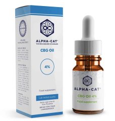Alpha-CAT Aceite de CBG 4%, 1200 mg, 30 ml