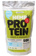 Zelena Zeme Hemp Protein Coconut & Pineapple 500 g