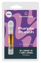 Canntropy HHC Blend patruuna Purple Punch, 2% HHC-P, 95% HHC, 0,5ml
