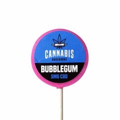Cannabis Bakehouse CBD Lízátko - Bubblegum, 5 mg CBD