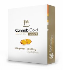 CannabiGold Smart CBD капсули 10 x 10 mg