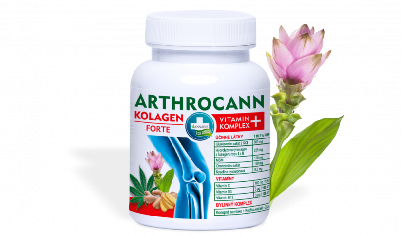 Annabis ARTHROCANN KOLAGEN FORTE VITAMIN COMPLEX + KNUCKLE NUTRITION, 60 comprimidos