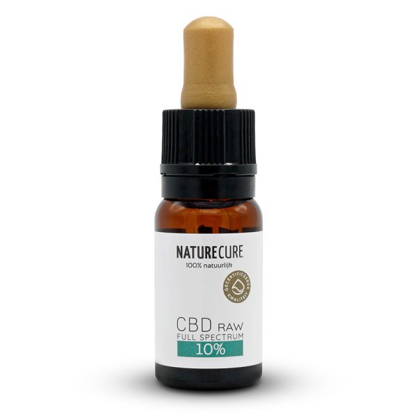 Nature Cure Full Spectrum Rå CBD-olje - 10 %, 10 ml, 1000 mg