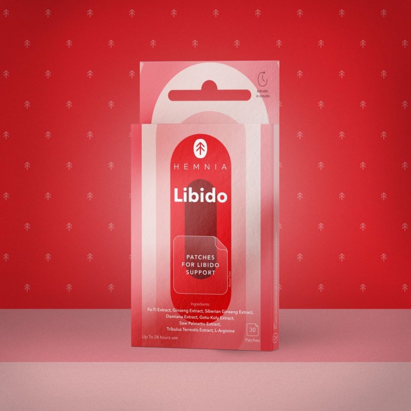 Hemnia Libido - Plastry wspomagające libido, 30 szt