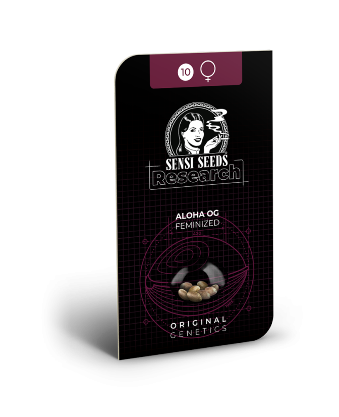 Sensi Seeds Semi di Cannabis Aloha OG Femminizzati, 3-10 pz