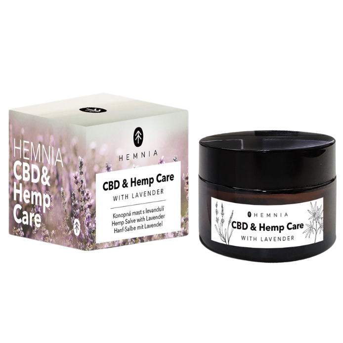 Hemnia CBD & Hanfpflege - universelle Hanfsalbe mit Lavendel, (250 mg CBD)