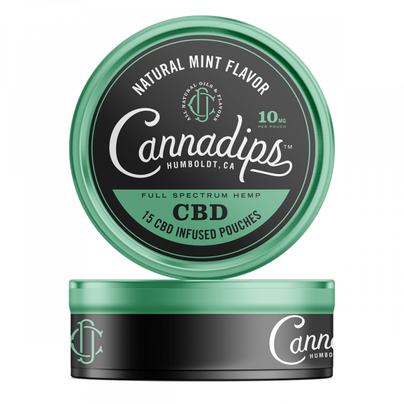Cannadips Prírodná mäta 150 mg CBD