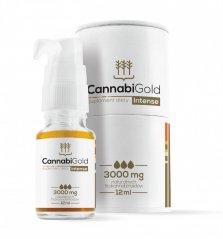CannabiGold Intense zlatý olej 30% CBD 30 g, 9000 mg