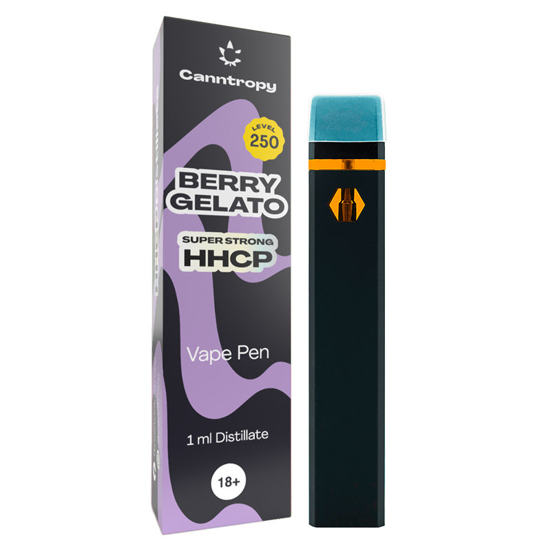 Canntropy HHCP Vape Pen Berry Gelato, 1 мл
