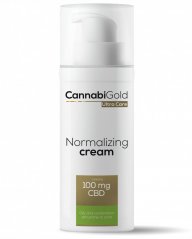 CannabiGold - Regulierende Creme mit CBD 100 mg, (50 ml)
