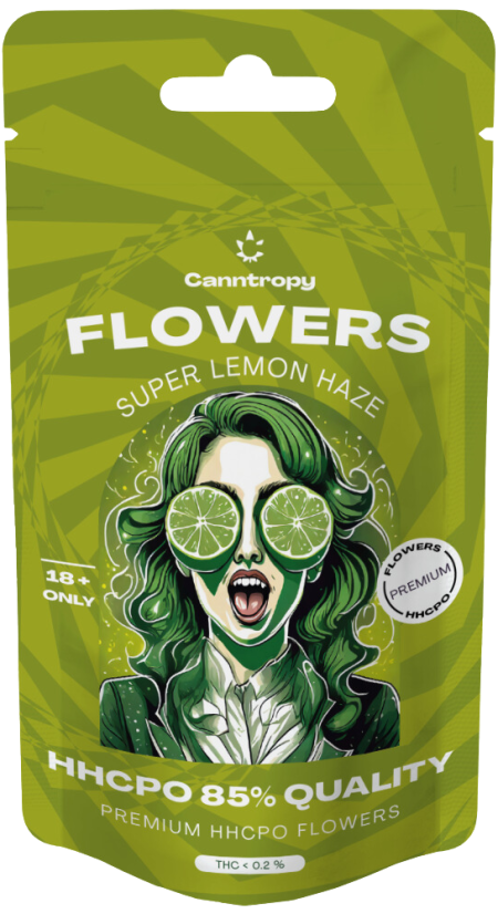 Canntropy HHCPO フラワー スーパー レモン ヘイズ、HHCPO 品質 85 %、1 g - 100 g